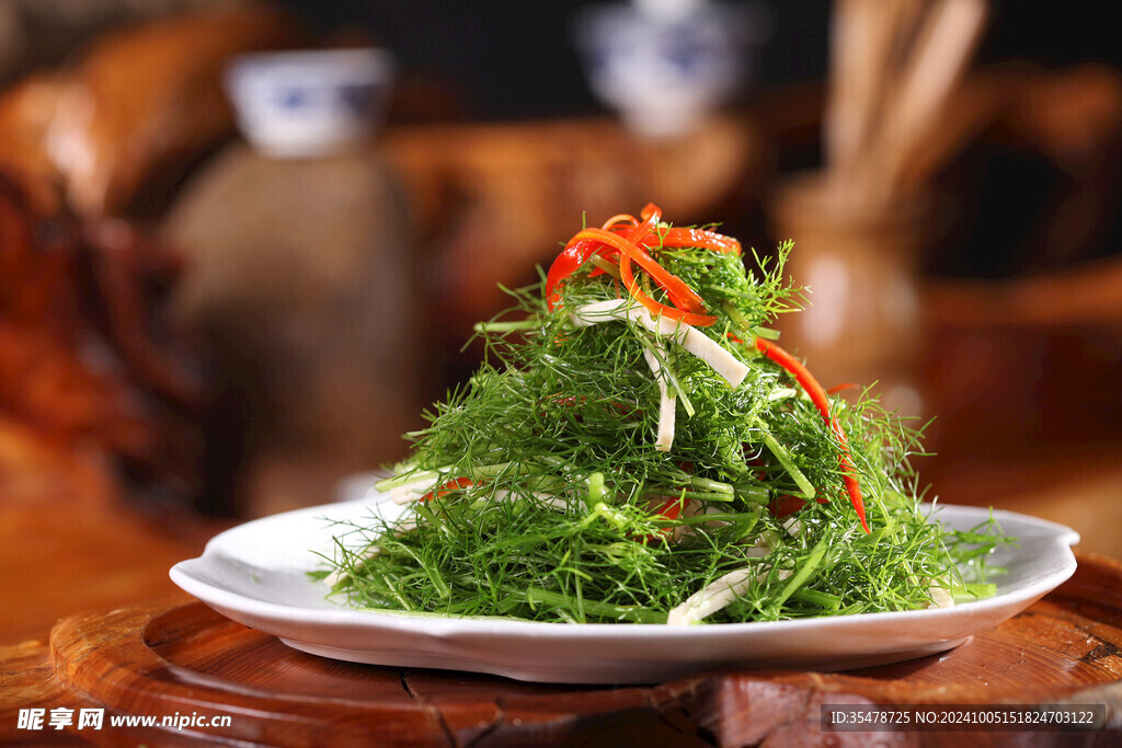 小茴香拌豆干