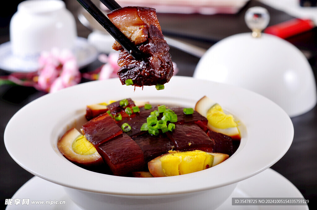 台式卤蛋肉