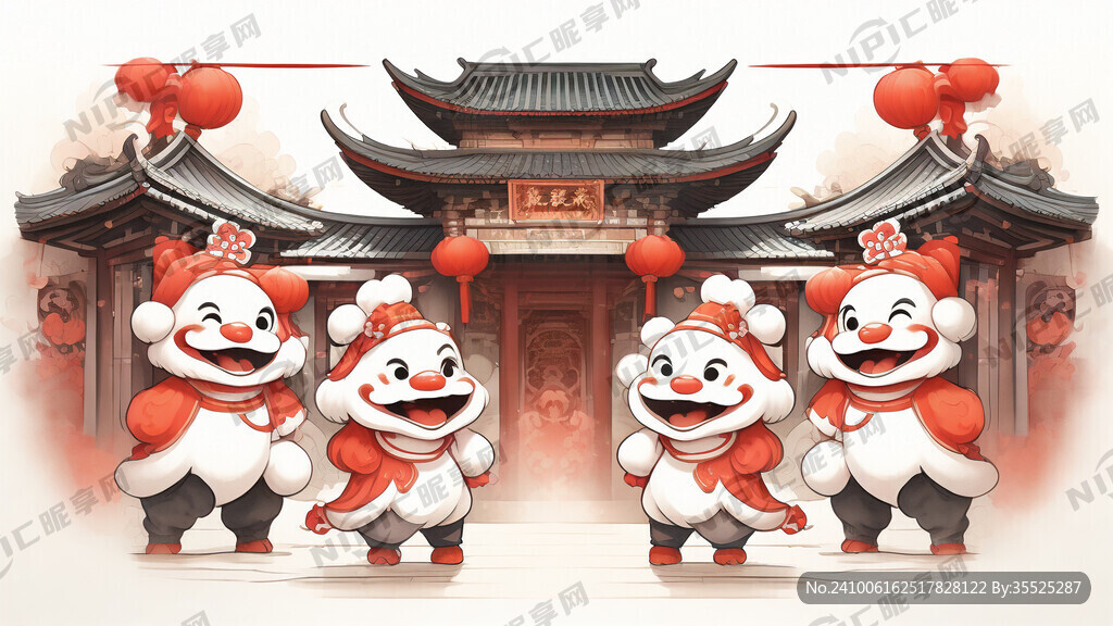 用一幅画围绕的一个场景