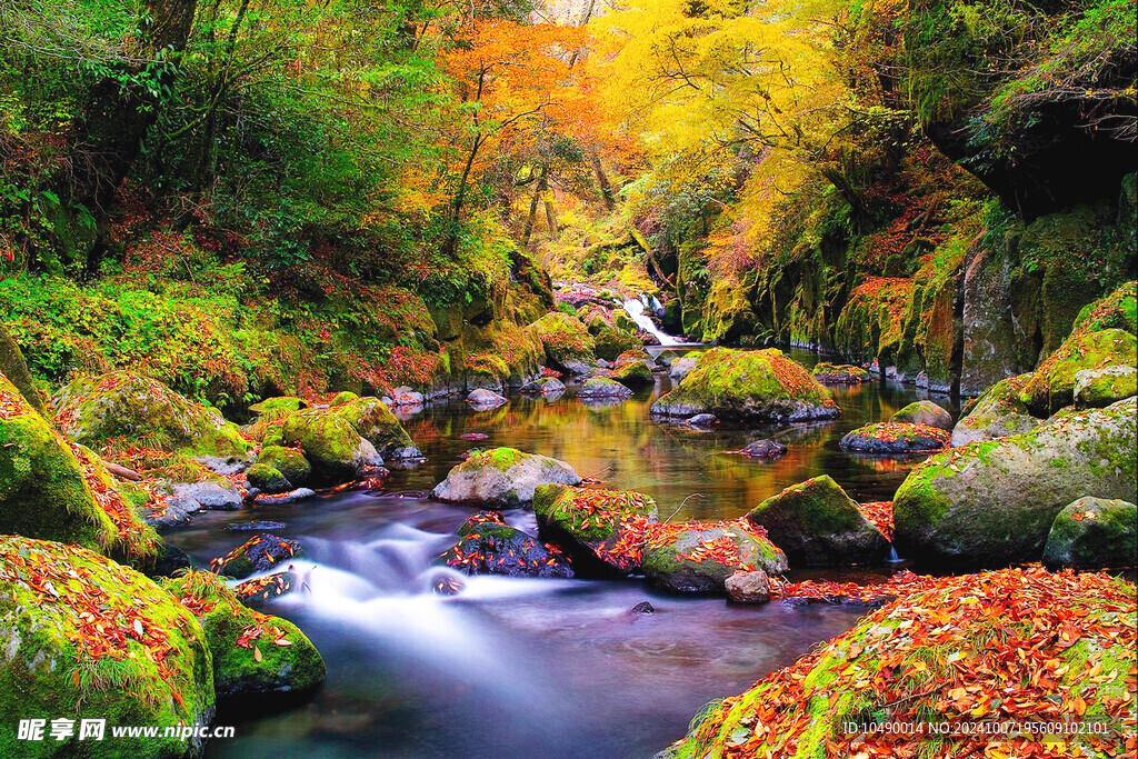 山水风景画  