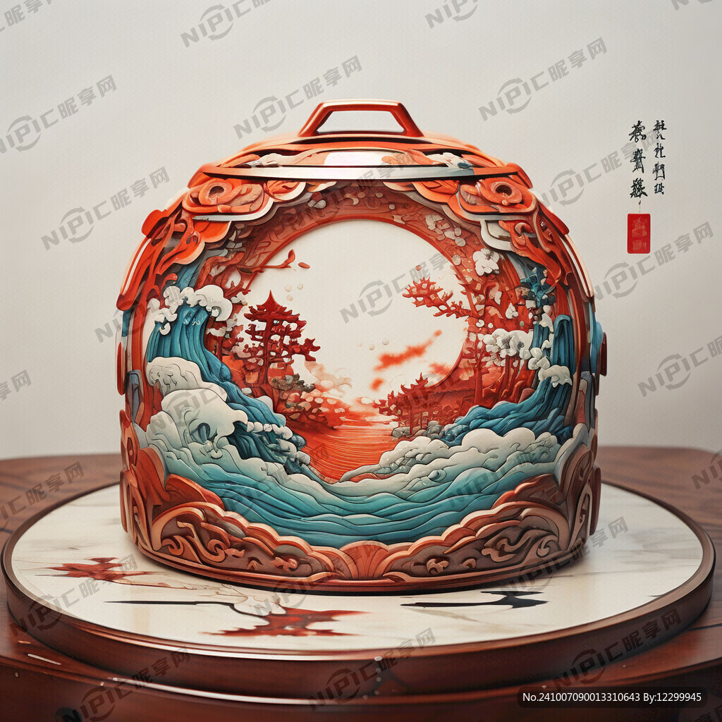 中国风月饼盒