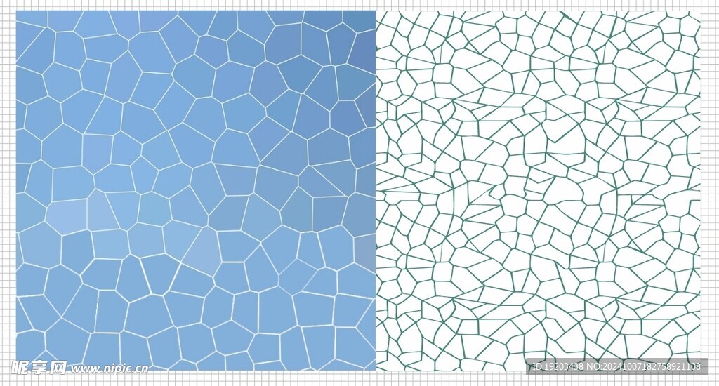 冰裂纹矢量图案