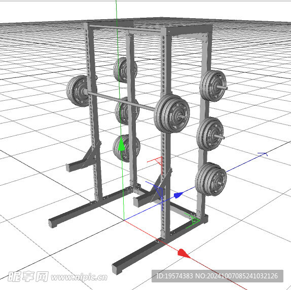 C4D模型 运动器材