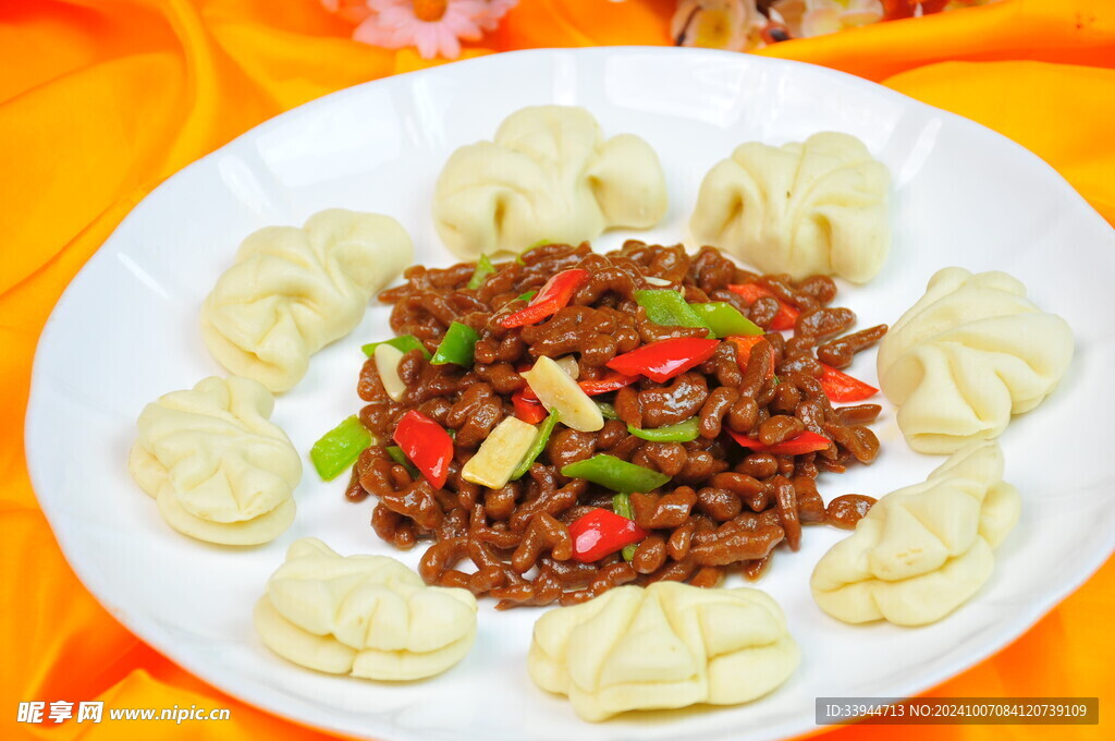 烧汁牛肉夹饼