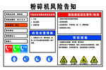 粉碎机风险告知