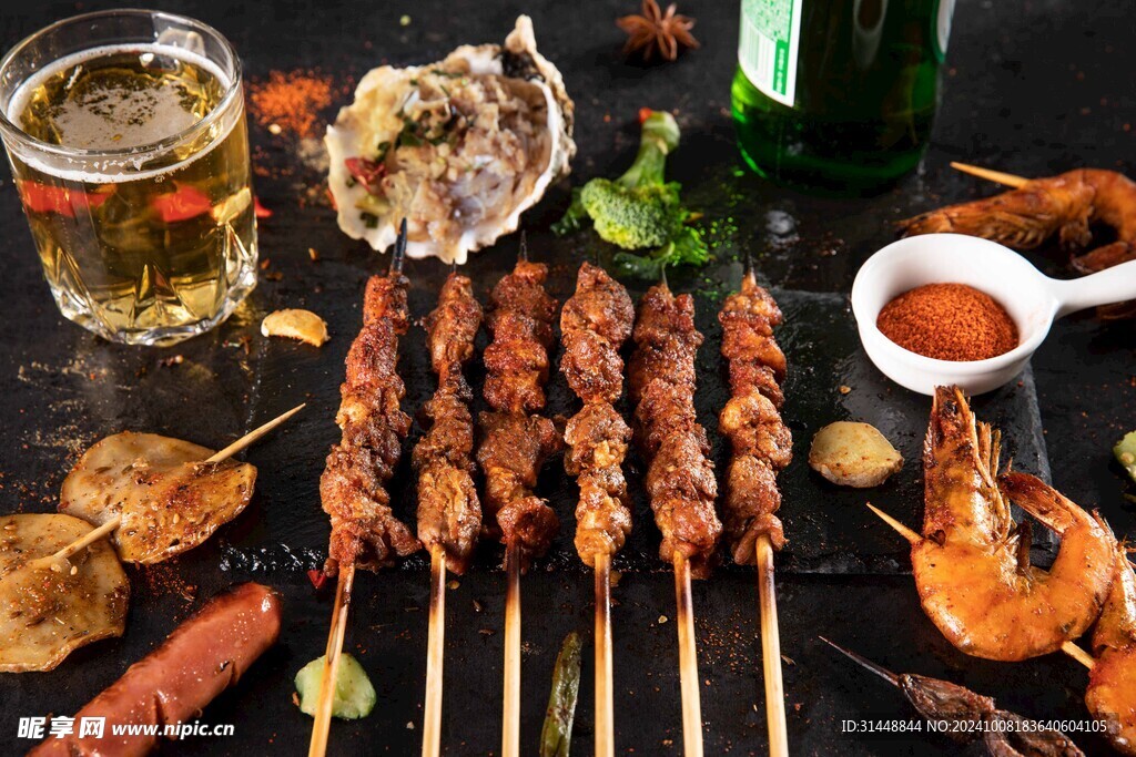 烧烤 烤肉串