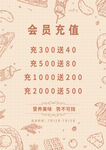 蛋糕店会员充值