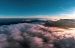 天空平流层大气层云层彩霞