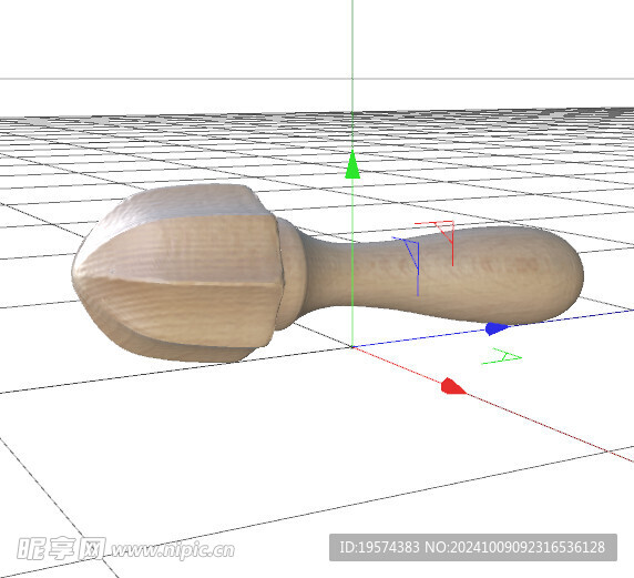 C4D模型 挤柠檬器