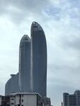 双子塔城市建筑