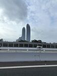双子塔城市建筑