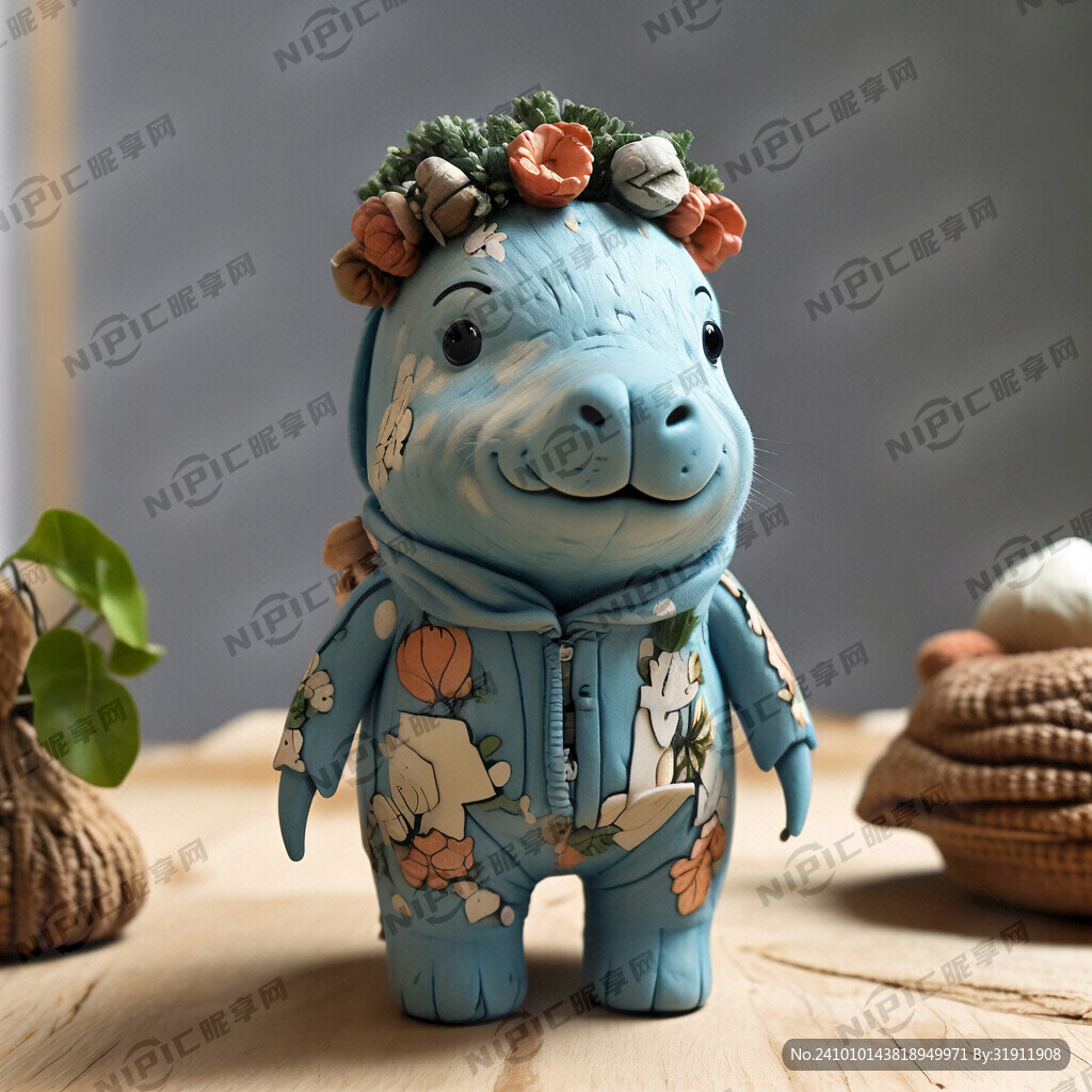 关于生态保护的江豚形象玩偶设计