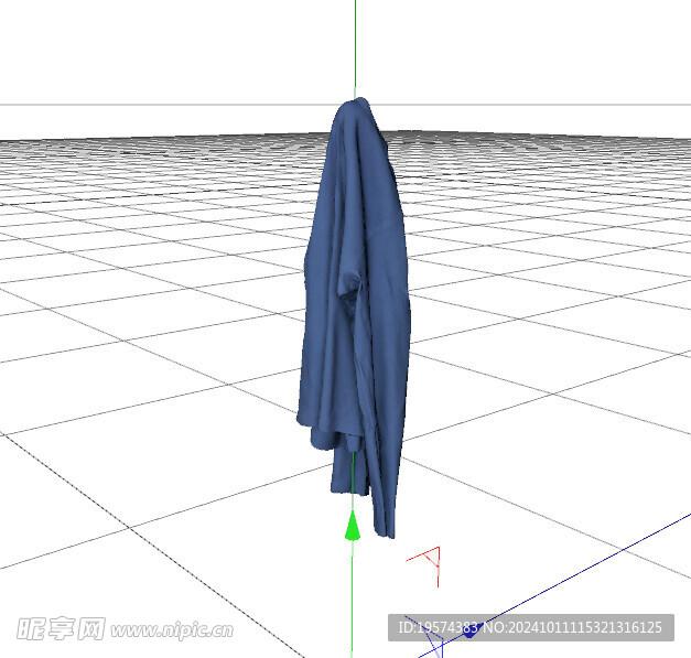 C4D模型 衣服
