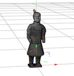 C4D模型 兵马俑