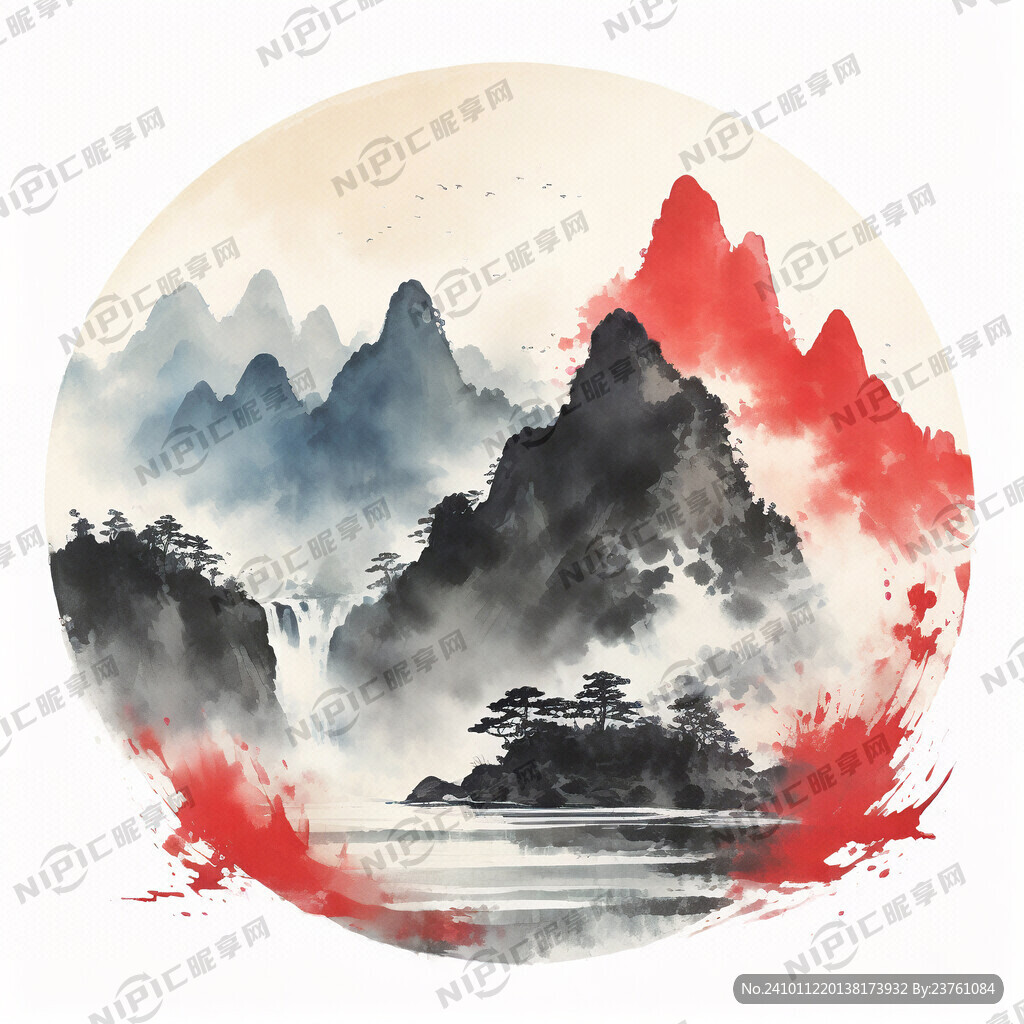 少儿邮票设计 祖国秀美河山