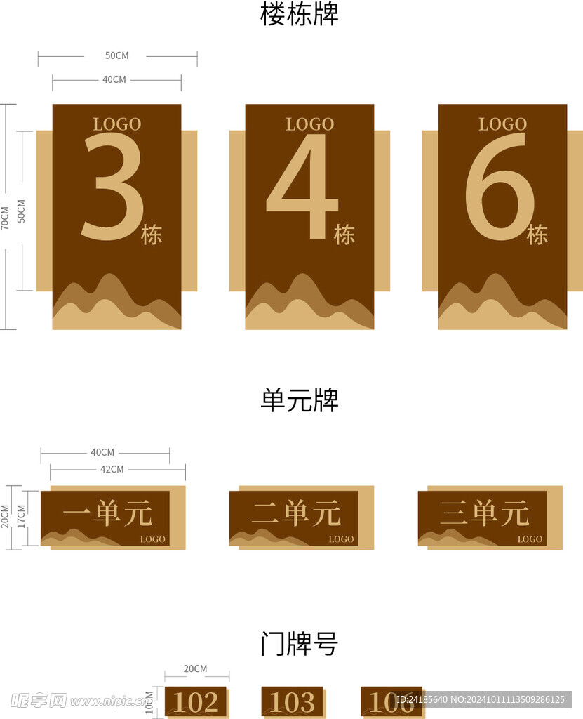 小区导视牌