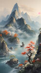 江山如画，一帆风顺