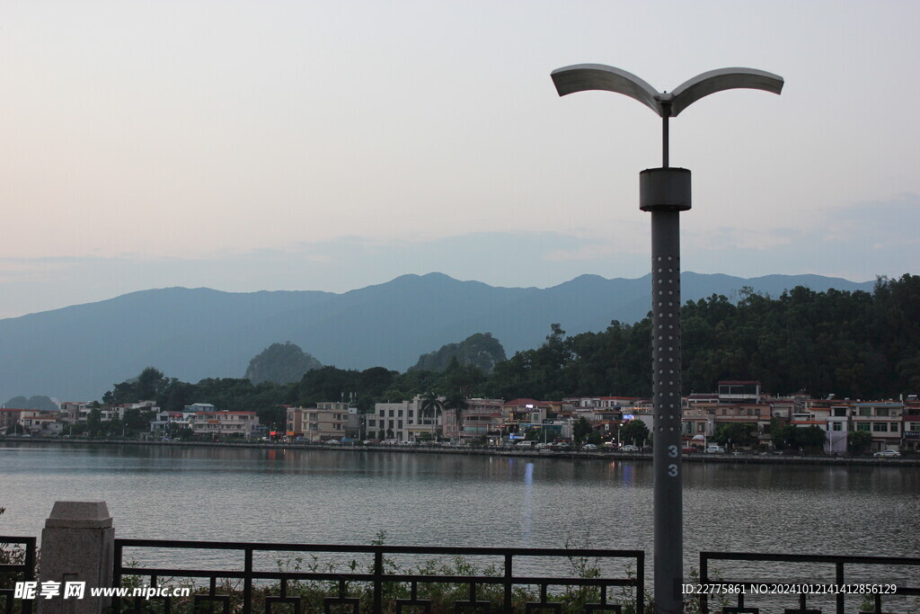 肇庆端州牌坊广场风景