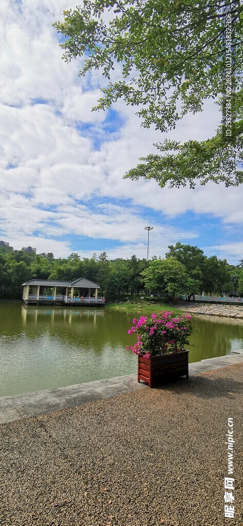 麒麟山公园景观一角