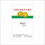 水果名片
