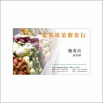 果蔬名片