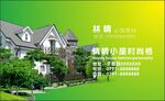 绿色渐变名片