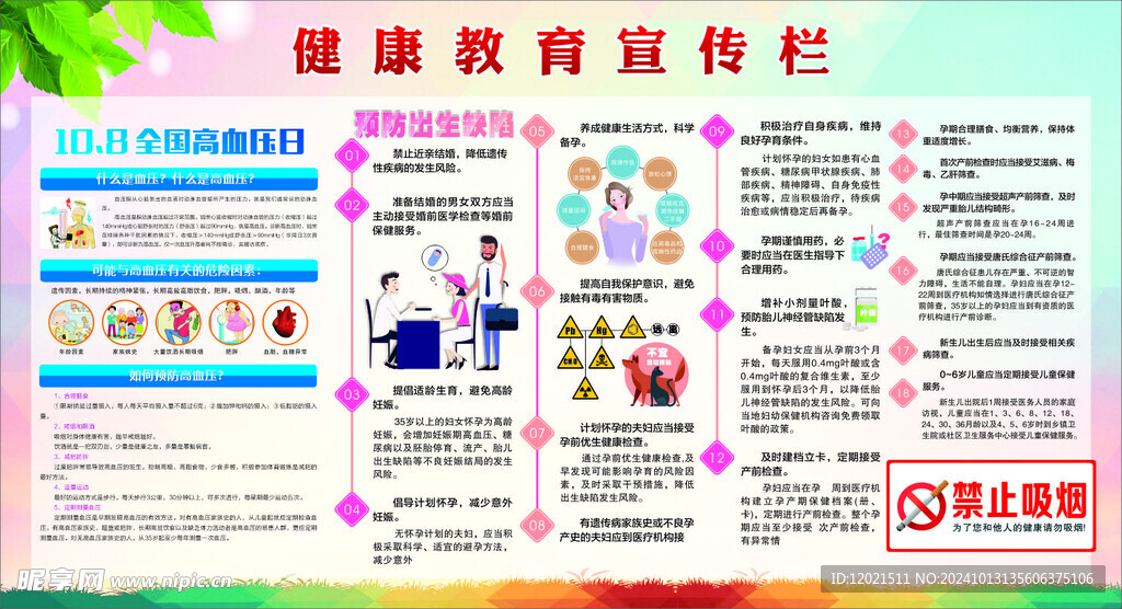 健康教育宣传栏