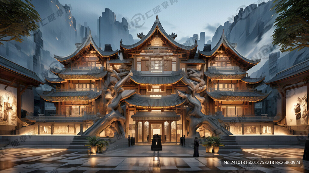 历史博物馆设计 仿古屋檐 前言