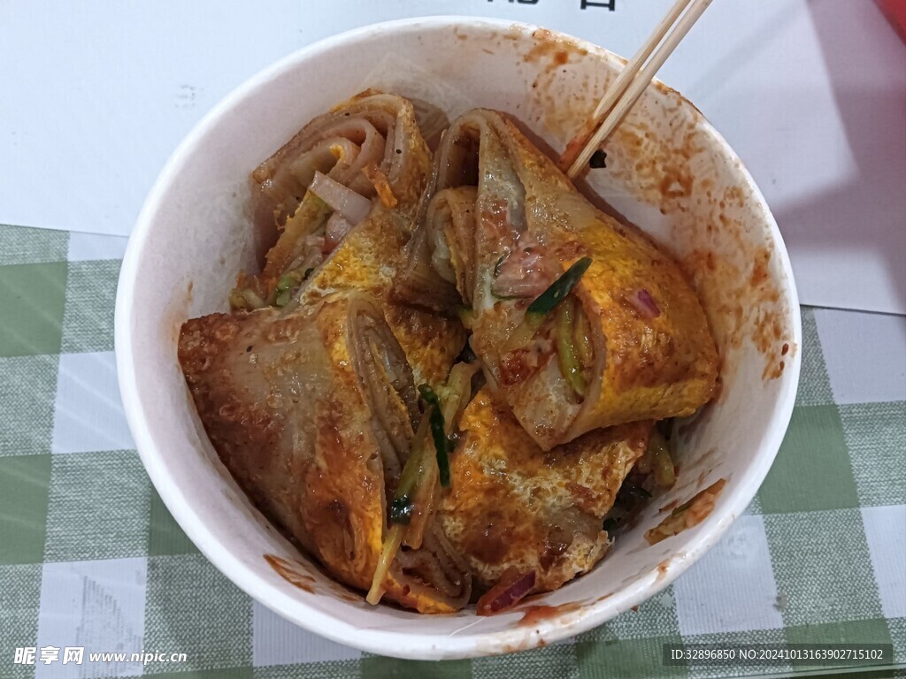 烤冷面