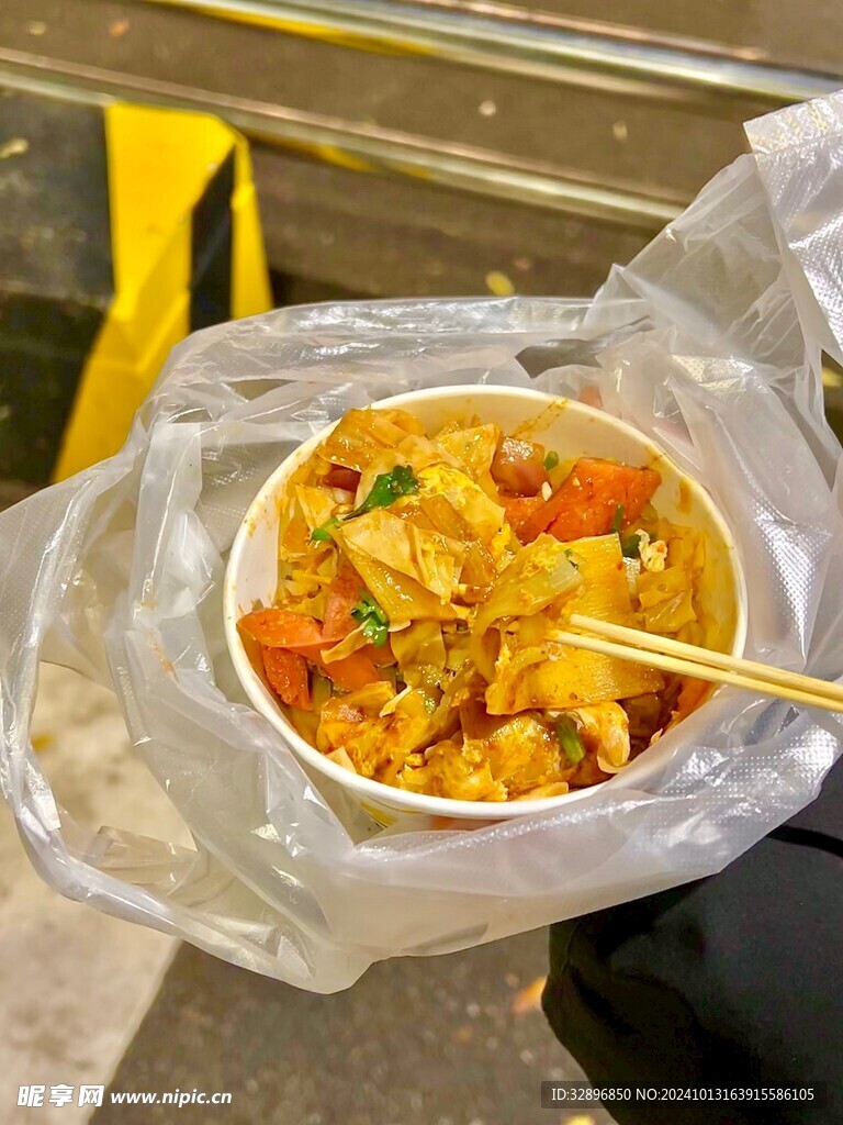 烤冷面