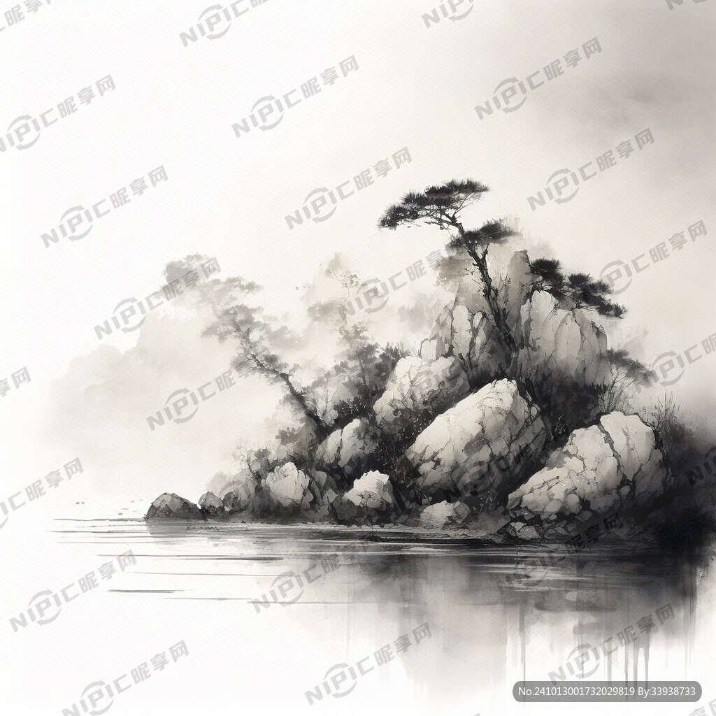 下雨后空气中泥土植物和岩石散发