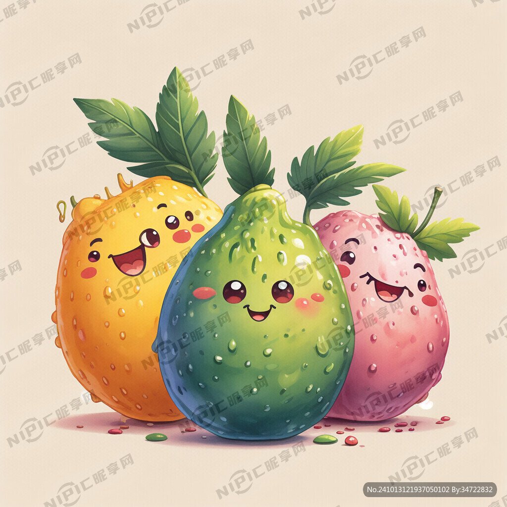 可爱的芭乐水果