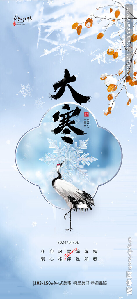 大寒海报