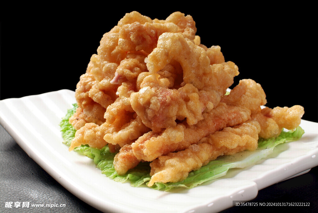 现炸酥肉