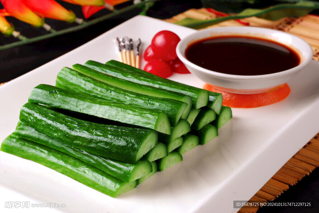 酱沾青瓜