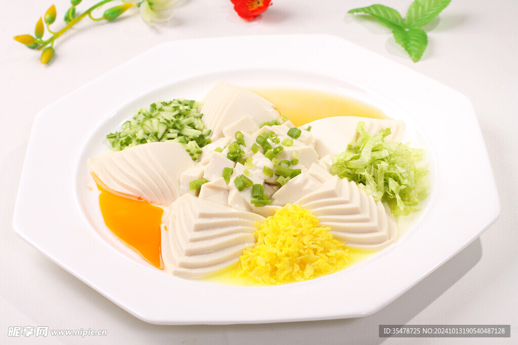 百花豆腐