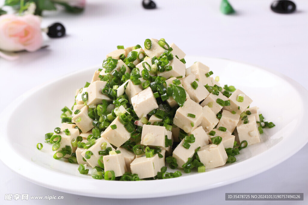  小葱拌豆腐
