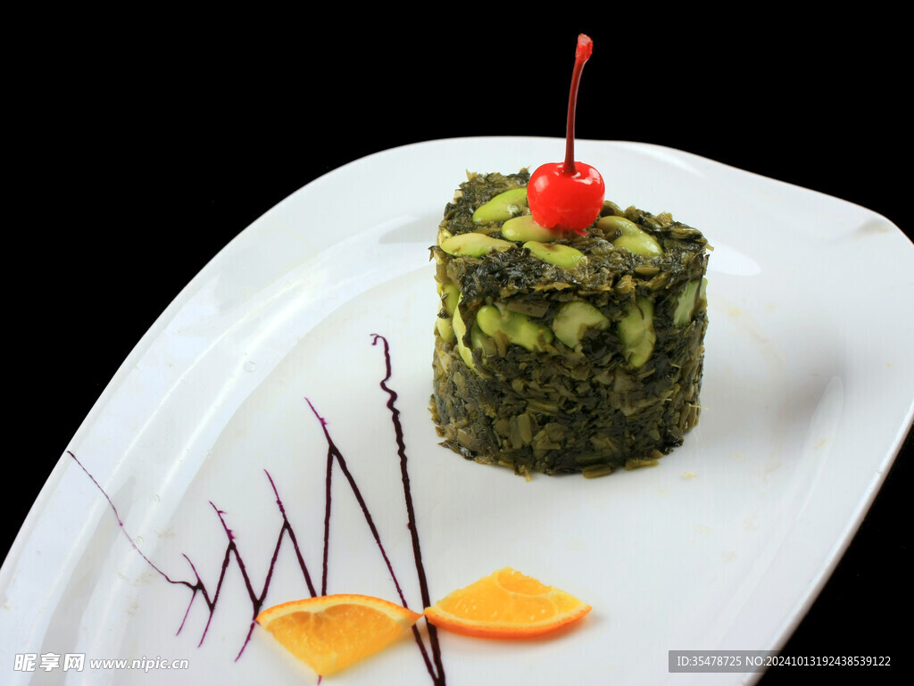 腌菜豆板