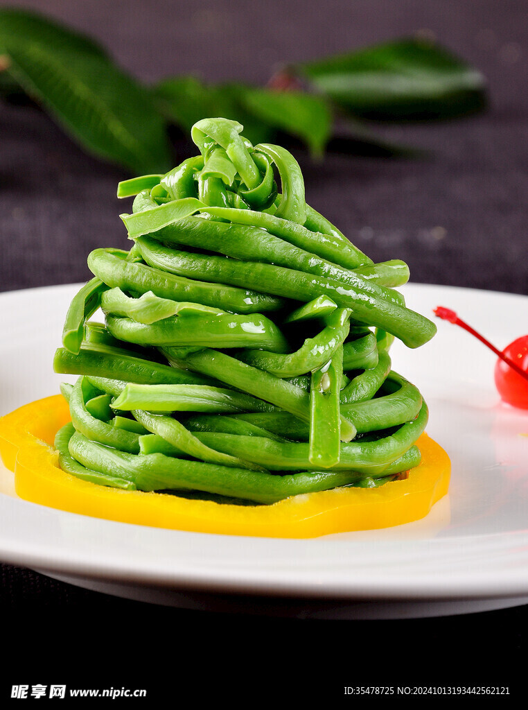 缠丝豇豆