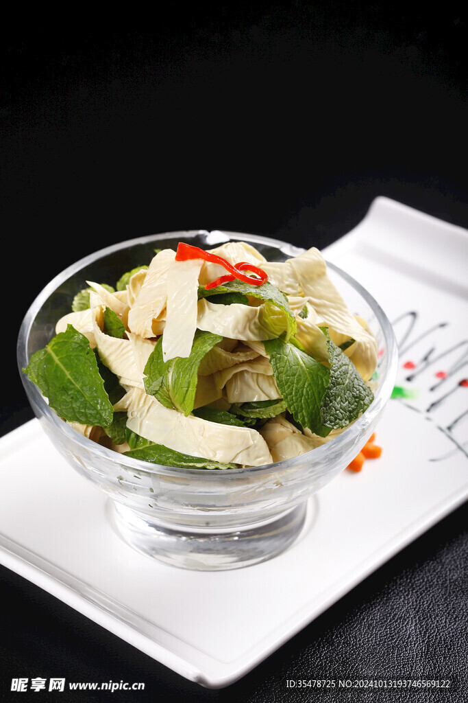 十香菜拌豆筋