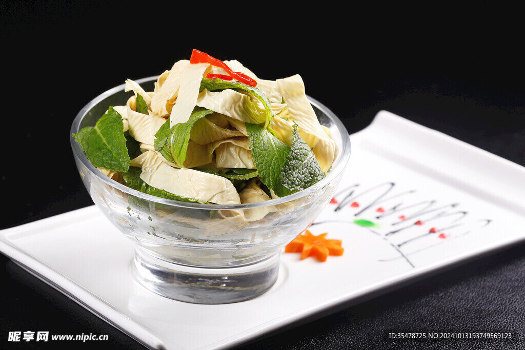 十香菜拌豆筋