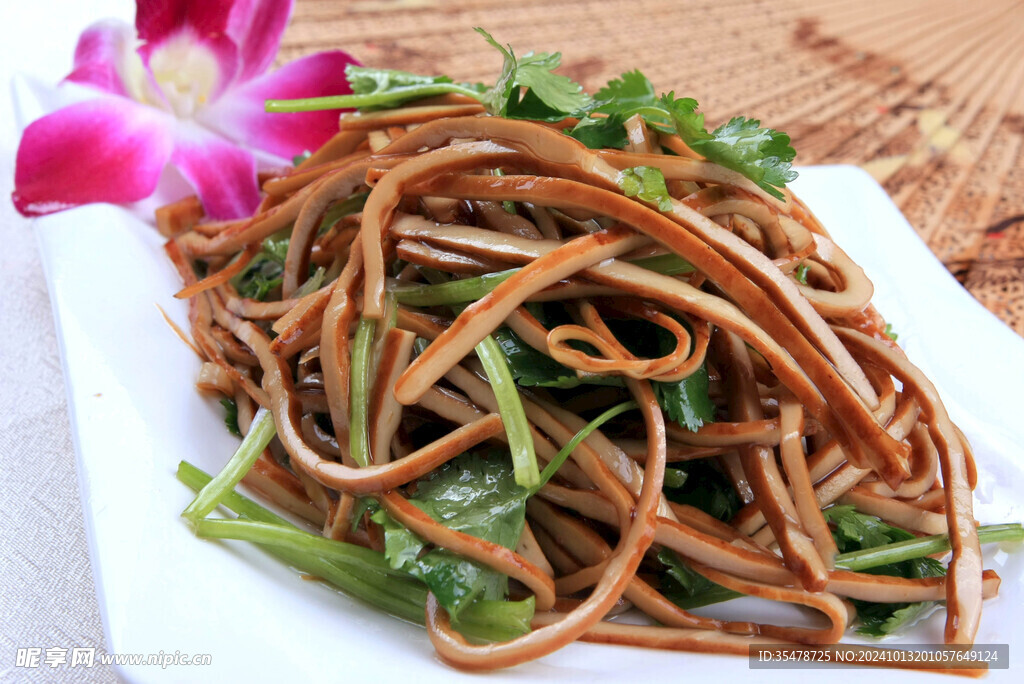 香菜千张
