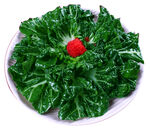 鱼子酱奶白菜