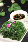 沾汁菠菜