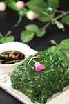 沾汁菠菜