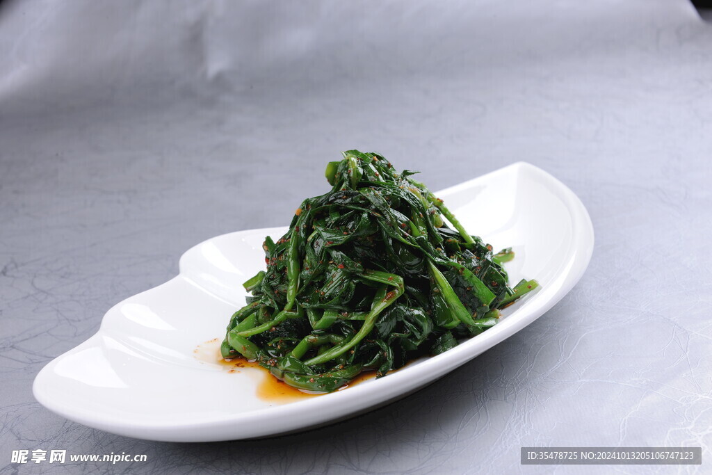 凉拌菠菜