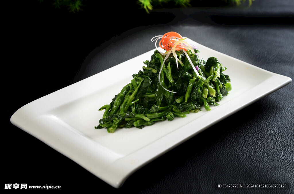 炝拌油菜头
