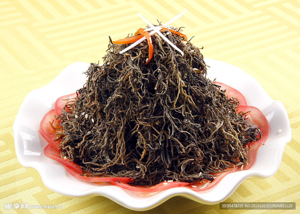 巧拌黑妹菜