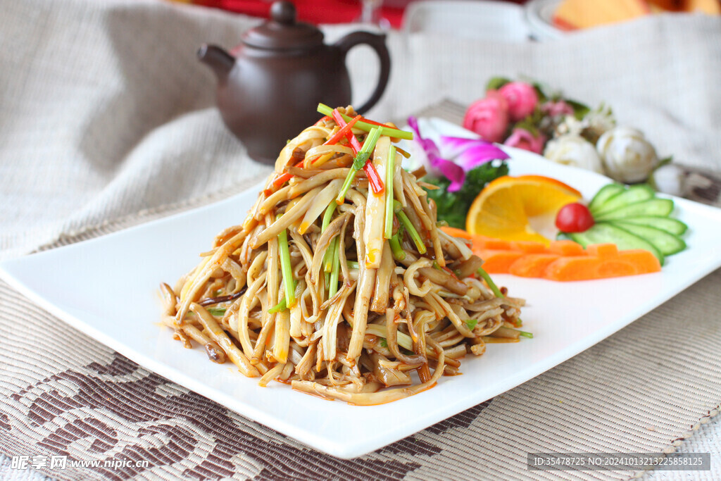  野味拌杂菌菇