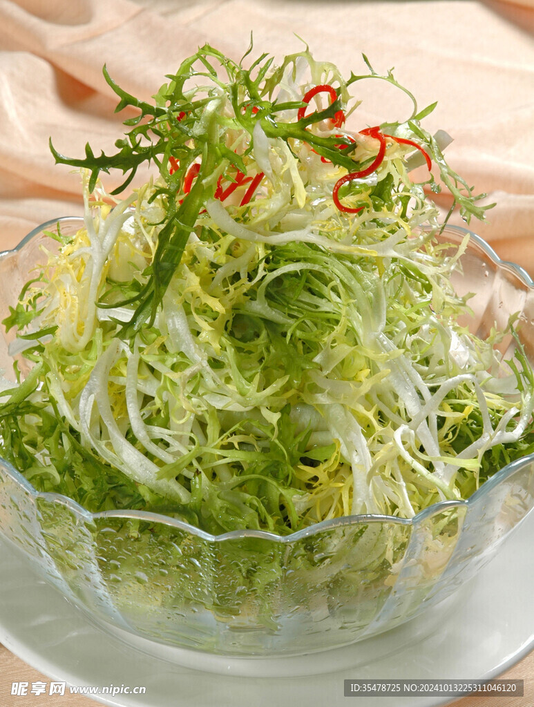 凉拌苦菊